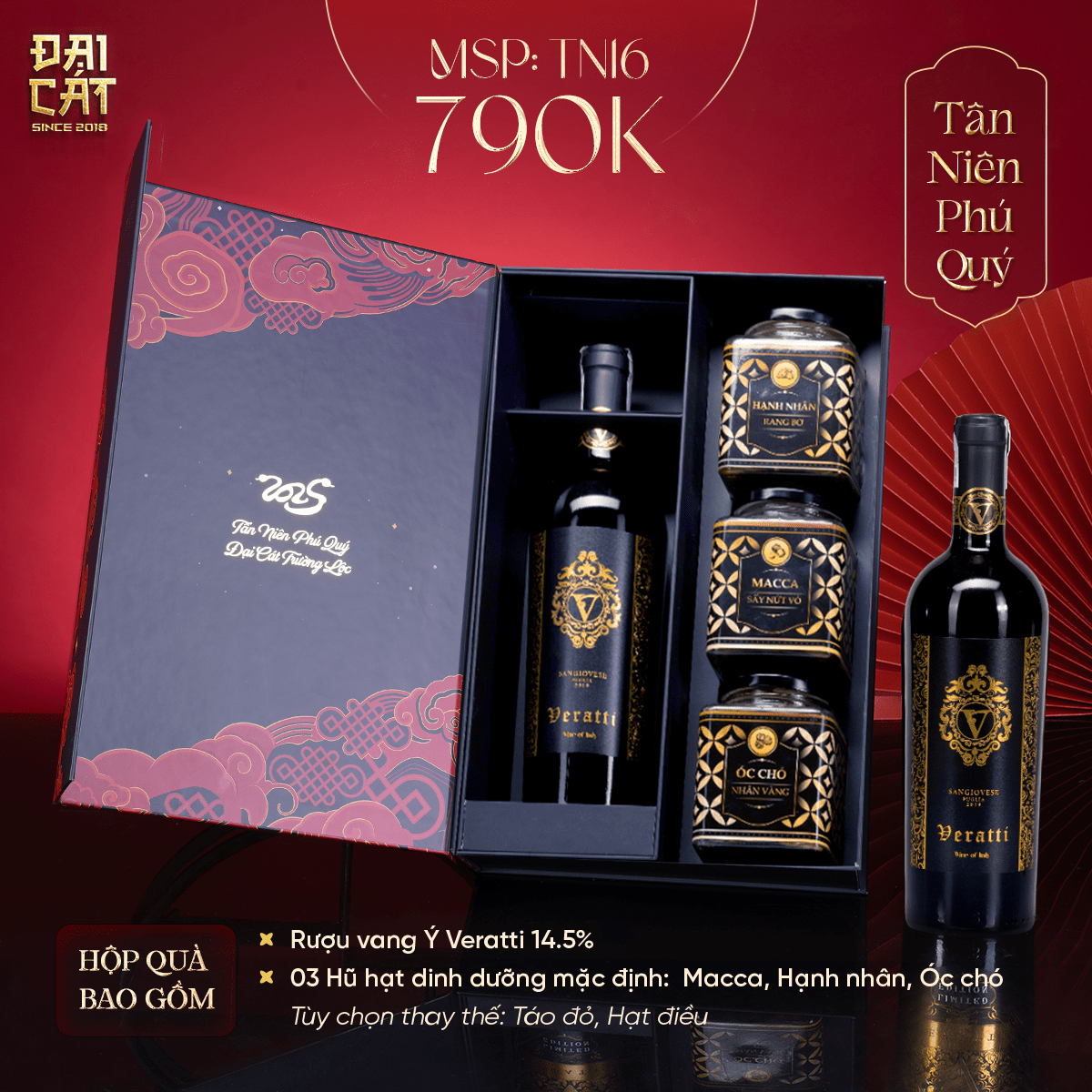 Set Quà Tân Niên Phú Quý 2 TN16